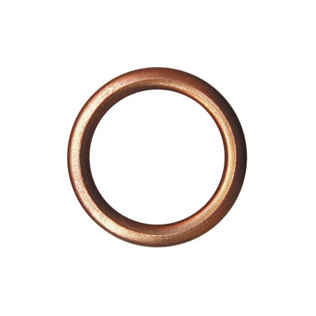 JOINT DE BOUCHON DE VIDANGE Ø 16 X 22 X 2 mm CUIVRE ROND