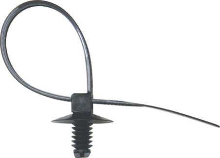ARROWHEAD PLASTIC CABLE TIE 150 X 5 mm Ø 6,3 → 6,5