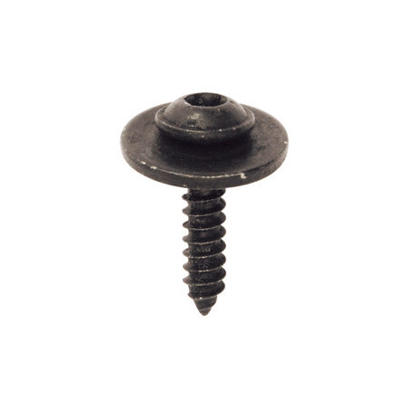 VIS À TÔLE TÊTE RONDE LARGE AVEC RONDELLE ZN NOIR Ø 4,2 X 19 mm