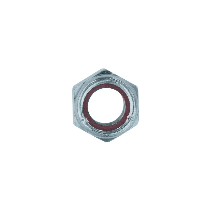 ÉCROU HEXAGONAL AUTO-FREINÉ À BAGUE NYLON CL8 M12-1.75 DIN 982