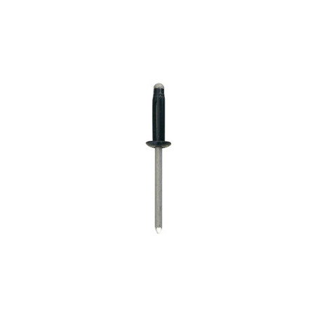 BLACK SPREADING RIVET Ø 4,8 X 19,8 mm BUMPER AND BODYWORK