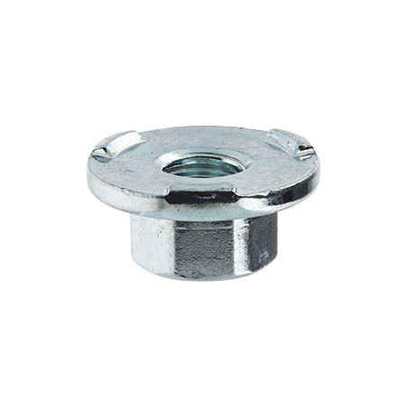 ÉCROU À SOUDER HEXAGONAL À EMBASE 3 BOSSAGES M8