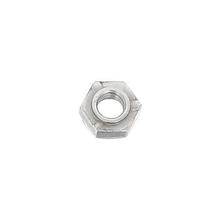 ÉCROU À SOUDER HEXAGONAL 3 BOSSAGES M6