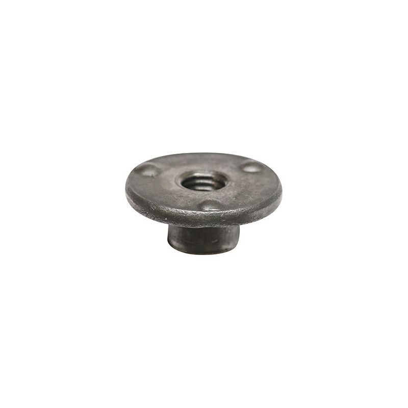 ÉCROU À SOUDER CYLINDRIQUE 3 BOSSAGES M8