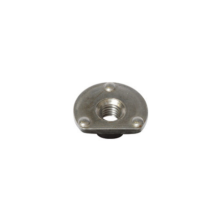 CYLINDRICAL + FLAT WELD NUT 3 PROJECTIONS M8