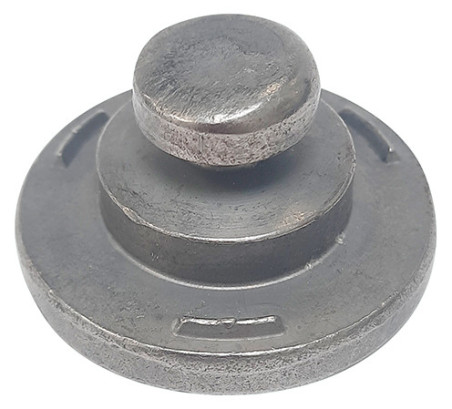 AXE À SOUDER TÊTE CYLINDRIQUE ÉPAULÉ 3 BOSSAGES Ø 23 X 21 mm