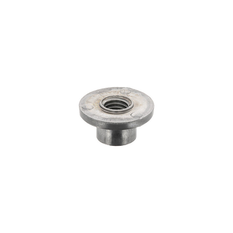 ÉCROU À SOUDER CYLINDRIQUE 3 BOSSAGES M8