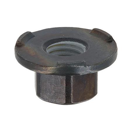ÉCROU À SOUDER HEXAGONAL À EMBASE 3 BOSSAGES M12
