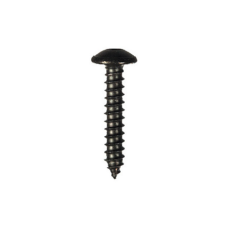 BLACK ZINC PLATED TRUSS HEAD SELF TAPPING SCREW Ø 3,5 X 19 mm NFE 25-655