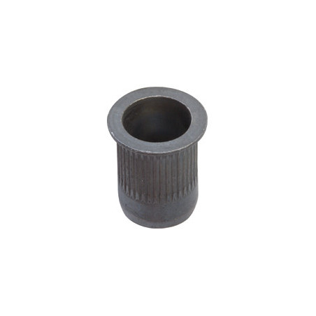 ROUND STEEL CRIMPING NUT M6-1.00 / 0,5 → 3 mm