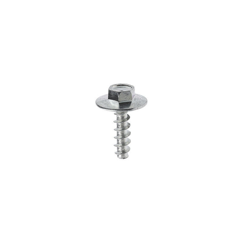 VIS MATÉRIAUX TENDRES 40° TÊTE HEXAGONALE À EMBASE Ø 5 X 16 mm
