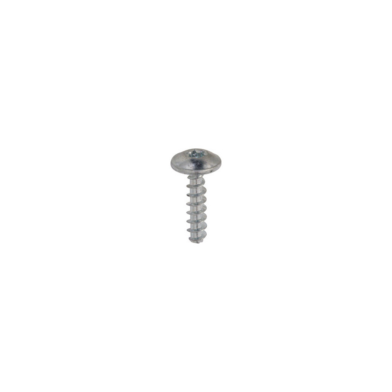 LARGE ROUND HEAD SOFT MATERIALS SCREW 40° RECESS X15 Ø 3,5 X 14 mm