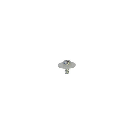 LARGE ROUND HEAD +PA66 WASHER SOFT MATERIALS SCREW 30° RECESS X8 Ø 2,5 X 6 mm