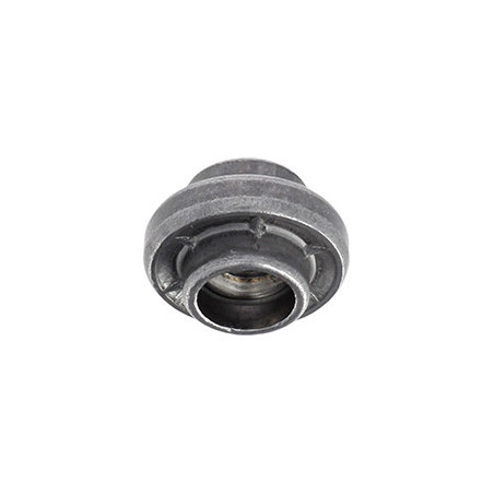 CYLINDRICAL SHOULDERED CRIMP NUT 6 ANTI-ROTATION FEATURES M6