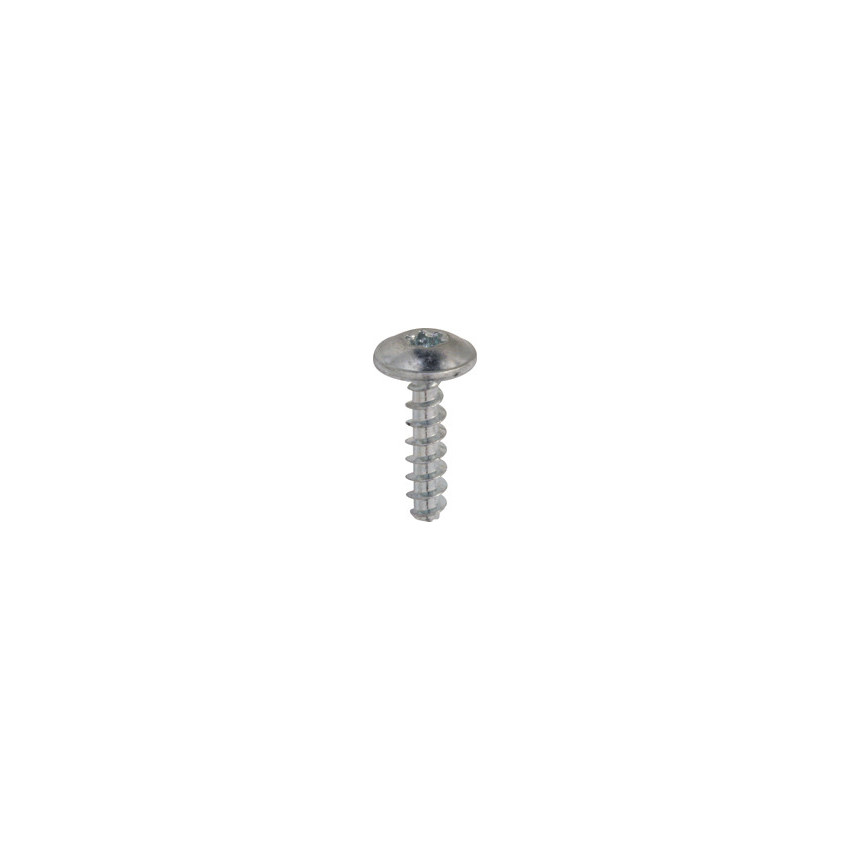 LARGE ROUND HEAD SOFT MATERIALS SCREW 40° RECESS X15 Ø 3,5 X 14 mm