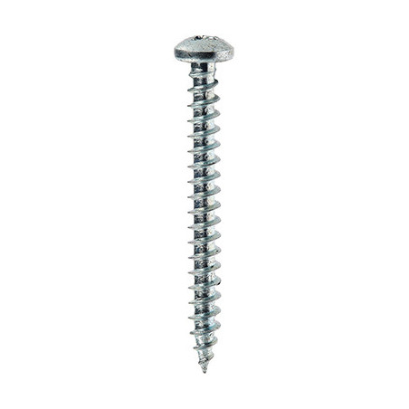 VIS MATÉRIAUX TENDRES 40° TÊTE CYLINDRIQUE BOMBÉE LARGE EMPREINTE Z1 Ø 3 X 30 mm