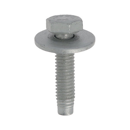 HEXAGONAL HEAD +CAPTIVE WASHER METRIC SCREW M6 X 25 mm MAT