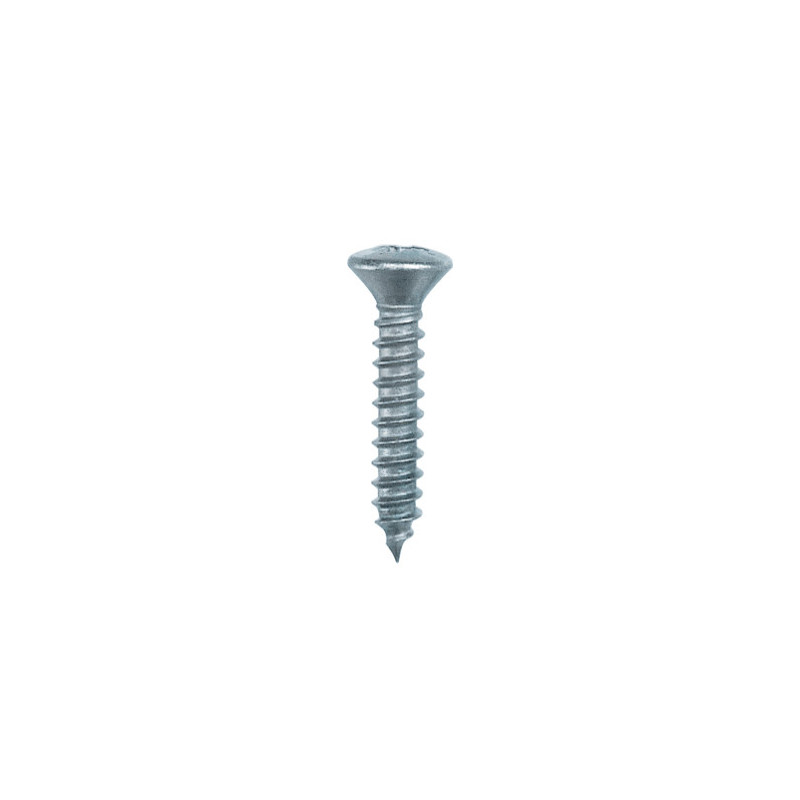 VIS À TÔLE TÊTE FRAISÉE BOMBÉE POZI ZN BLANC Ø 4,8 X 25 mm DIN 7983