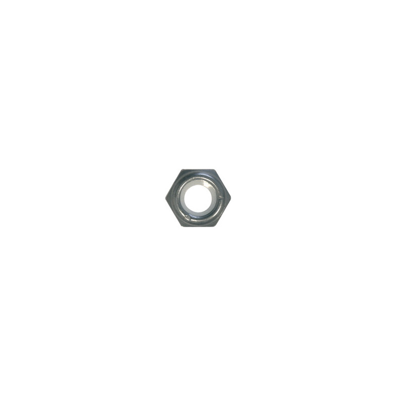 GRADE 8 SELF LOCKING NUT WITH NYLON INSERT M6-1.00 DIN 982