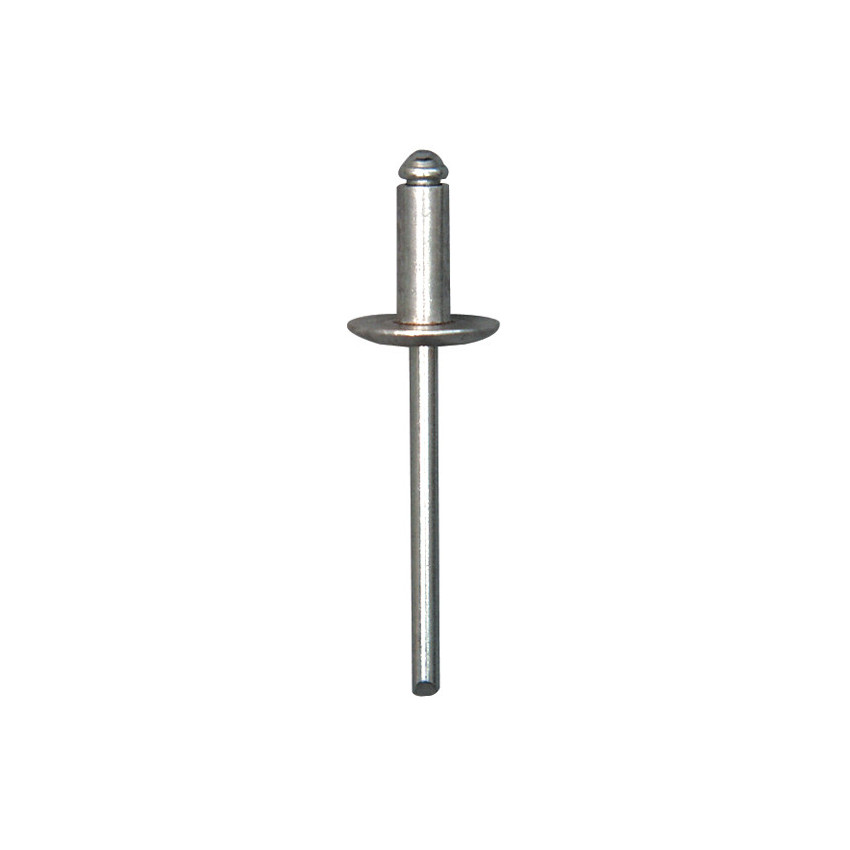 LARGE HEAD ALUMINIUM ALLOY RIVET Ø 4,8 X 12 mm