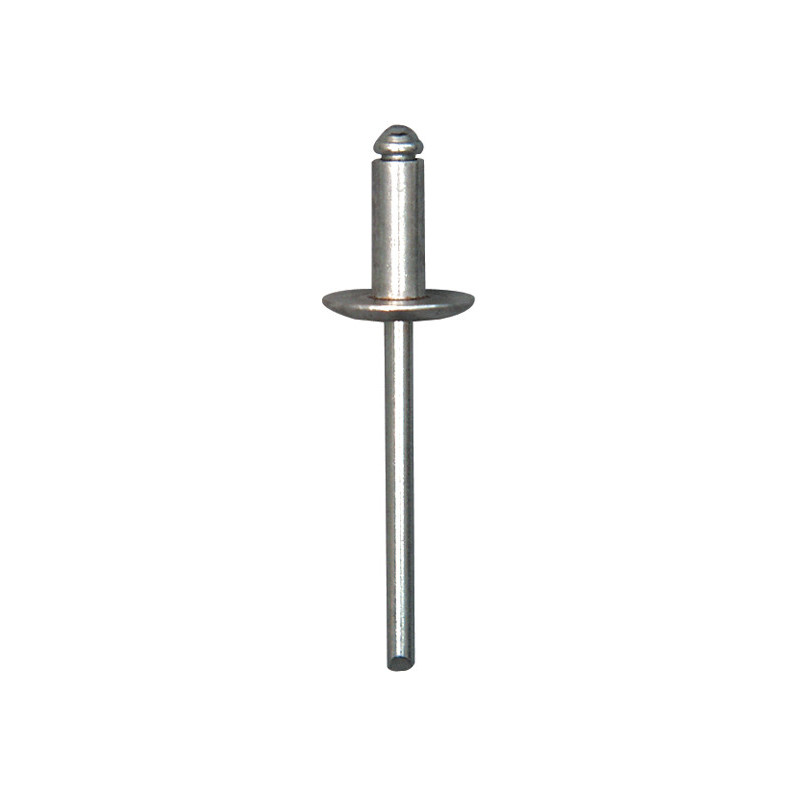 RIVET ALU TÊTE LARGE Ø 4,8 X 12 mm