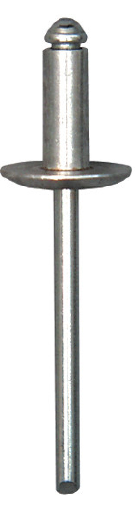 LARGE HEAD ALUMINIUM ALLOY RIVET Ø 4,8 X 12 mm