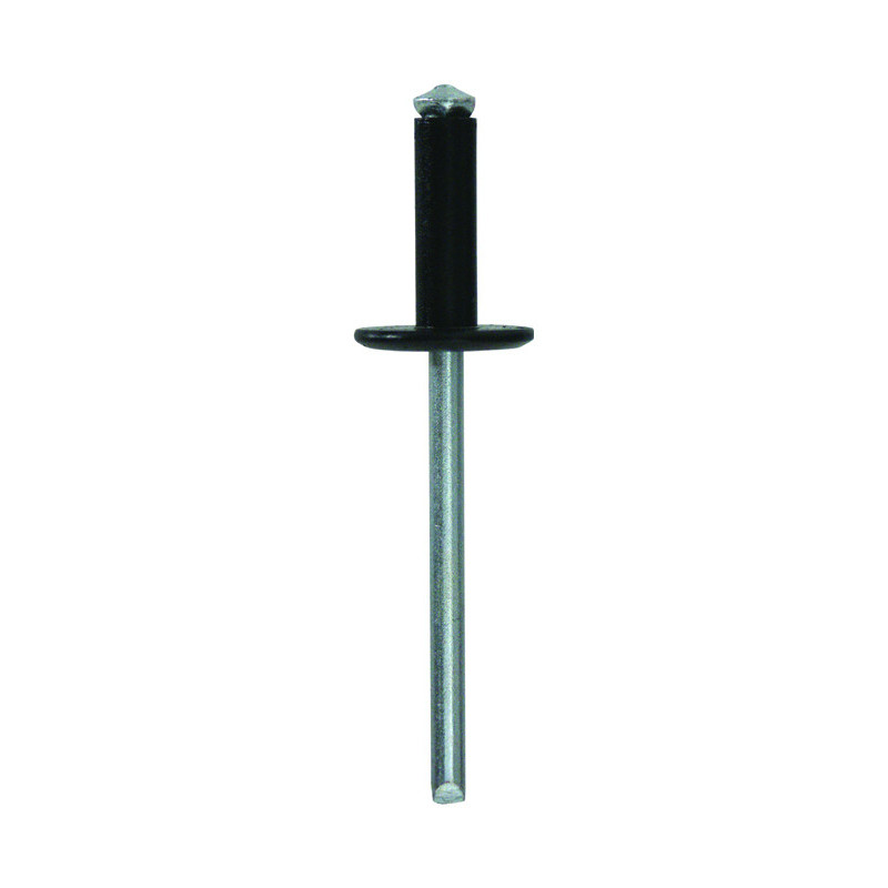 BLACK PEELED RIVET Ø 4,8 X 16 mm