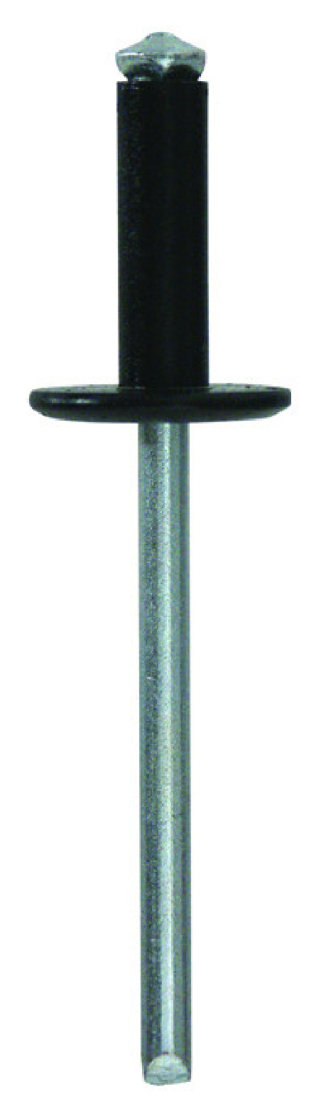 BLACK PEELED RIVET Ø 4,8 X 16 mm