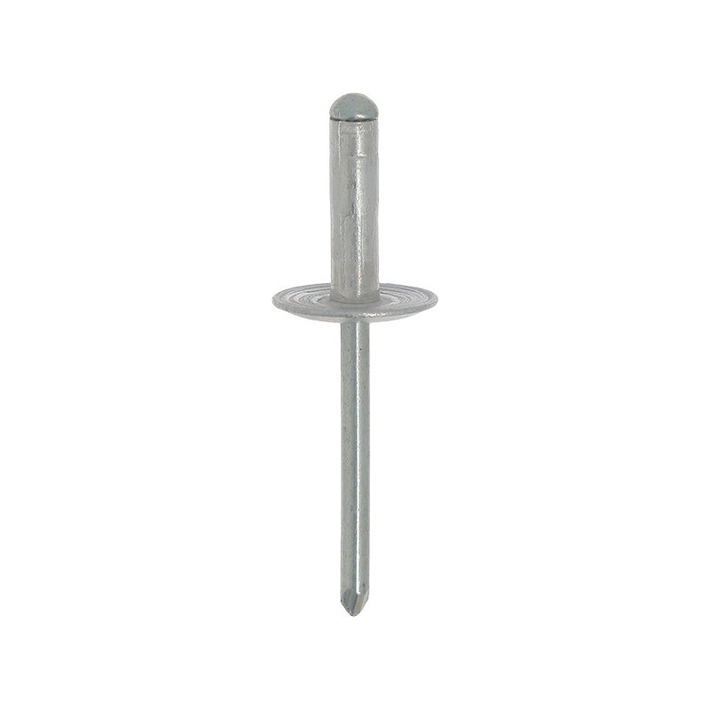 LARGE HEAD ALUMINIUM ALLOY RIVET Ø 4,8 X 17 mm