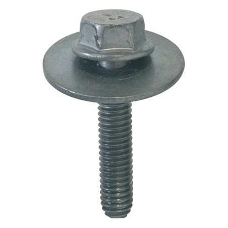 HEXAGON FLANGE BOLT WITH WASHER M6-1.00 X 30 mm