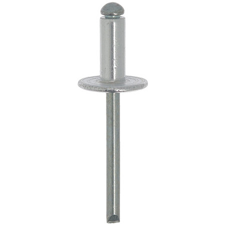 LARGE HEAD ALUMINIUM ALLOY RIVET Ø 6 X 14 mm