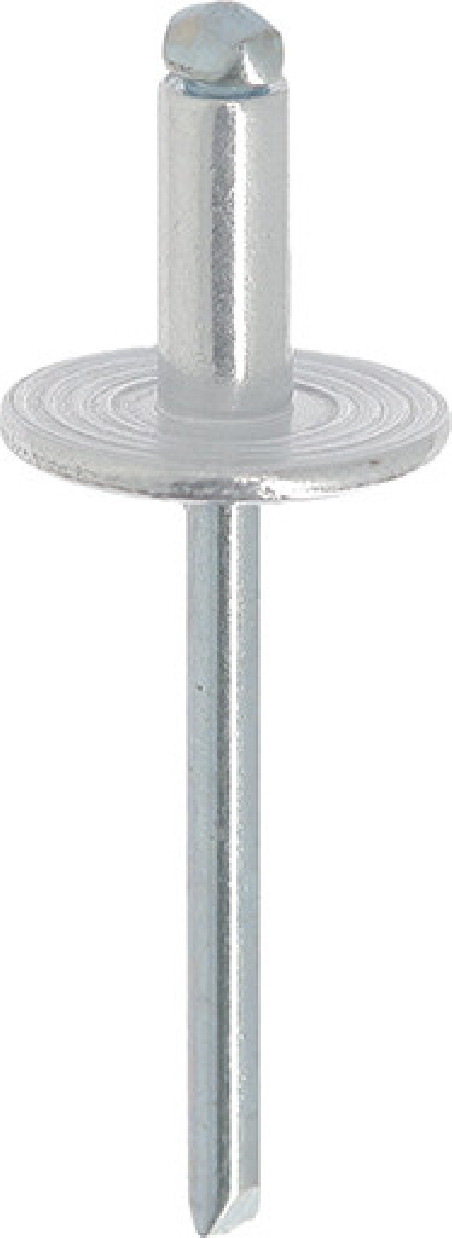 LARGE HEAD ALUMINIUM ALLOY RIVET Ø 4,8 X 11,5 mm BUMPER BRACKET AND ABSORBER