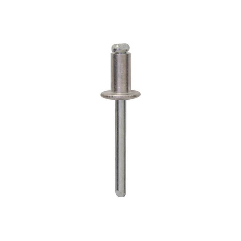 LARGE HEAD ALUMINIUM ALLOY RIVET Ø 6,4 X 12 mm