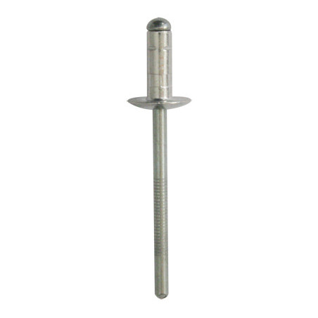 RIVET ALU MULTI-SERRAGE TÊTE LARGE Ø 6,4 x 16 mm