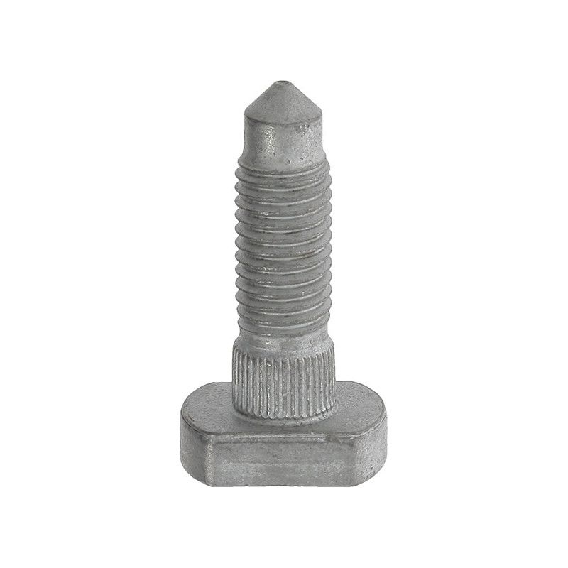 CYLINDRICAL HEAD WITH FLATS KNURLED METRIC SCREW M12 X 41,5 mm
