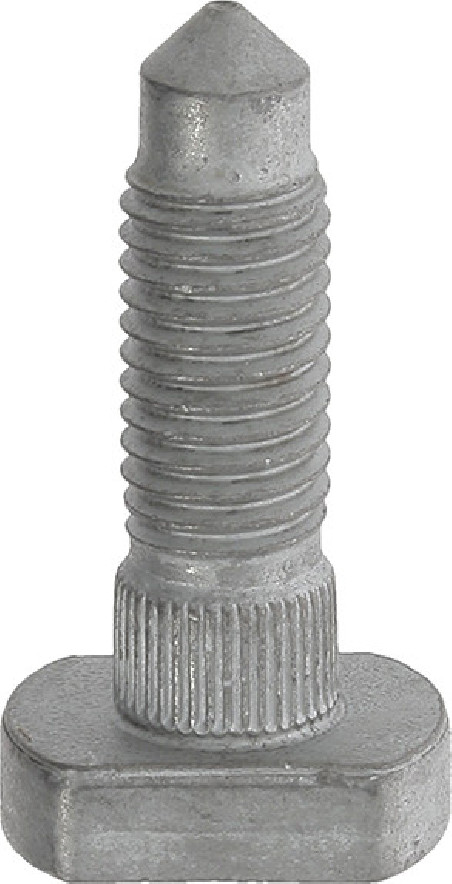 CYLINDRICAL HEAD WITH FLATS KNURLED METRIC SCREW M12 X 41,5 mm