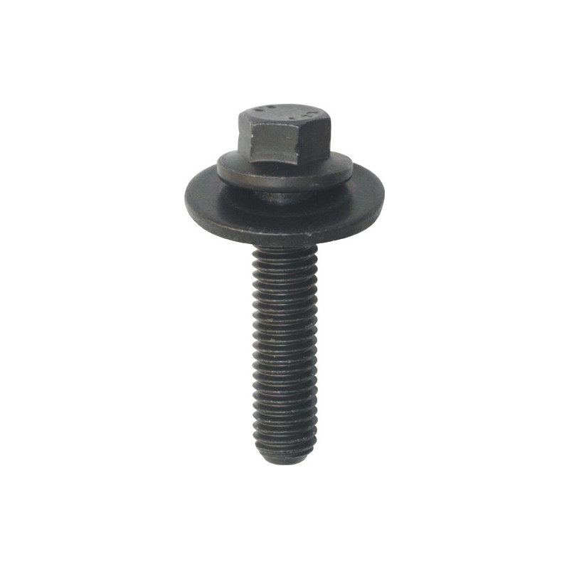 VIS À MÉTAUX TÊTE HEXAGONALE À EMBASE +RONDELLE IMPERDABLE M8 X 35 mm