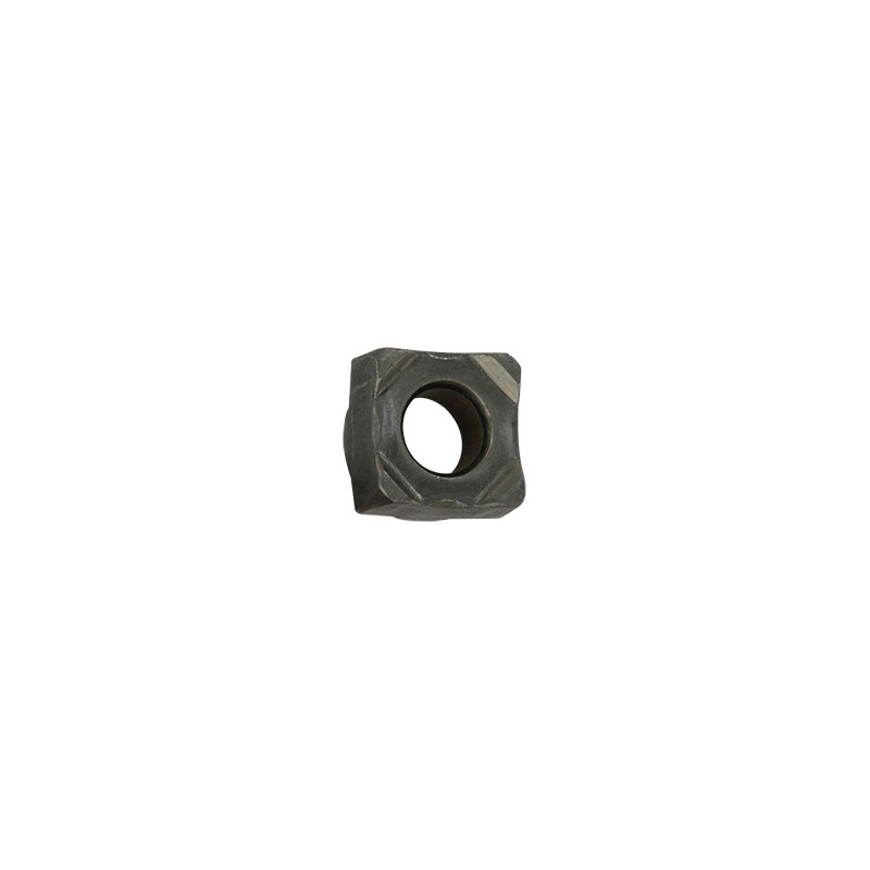 SQUARE WELD NUT 4 PROJECTIONS UNTHREADED Ø 7,4 mm FOR SCREW M8
