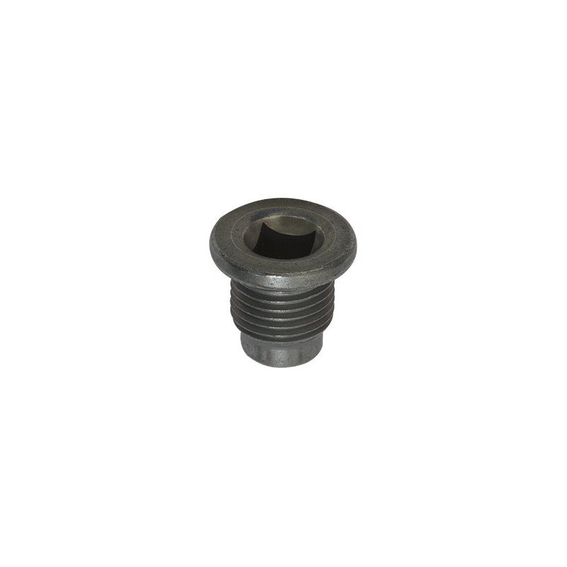 BOUCHON DE VIDANGE TÊTE CYLINDRIQUE EMPREINTE CARRÉ CREUSE M16X1,5X17
