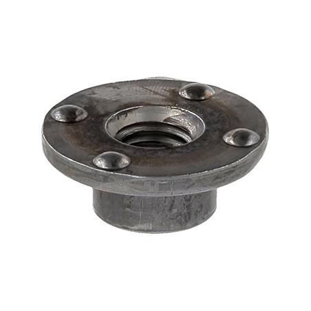 CYLINDRICAL WELD NUT 4 PROJECTIONS M10