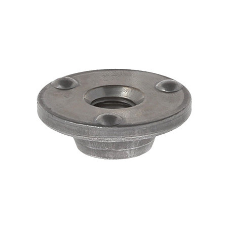 ÉCROU À SOUDER CYLINDRIQUE 3 BOSSAGES M8